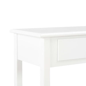 Sideboard White 110X35x80 Cm Mdf