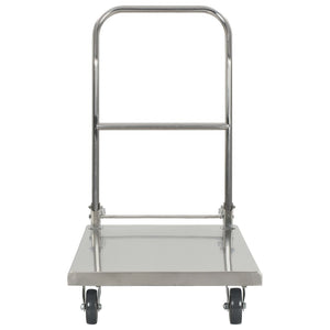 Platform Wagon Silver 82X53x86 Cm Stainless Steel