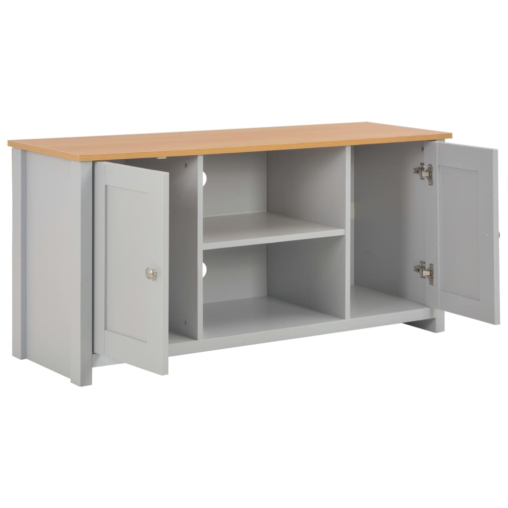 Tv Cabinet Grey 120X39x58 Cm