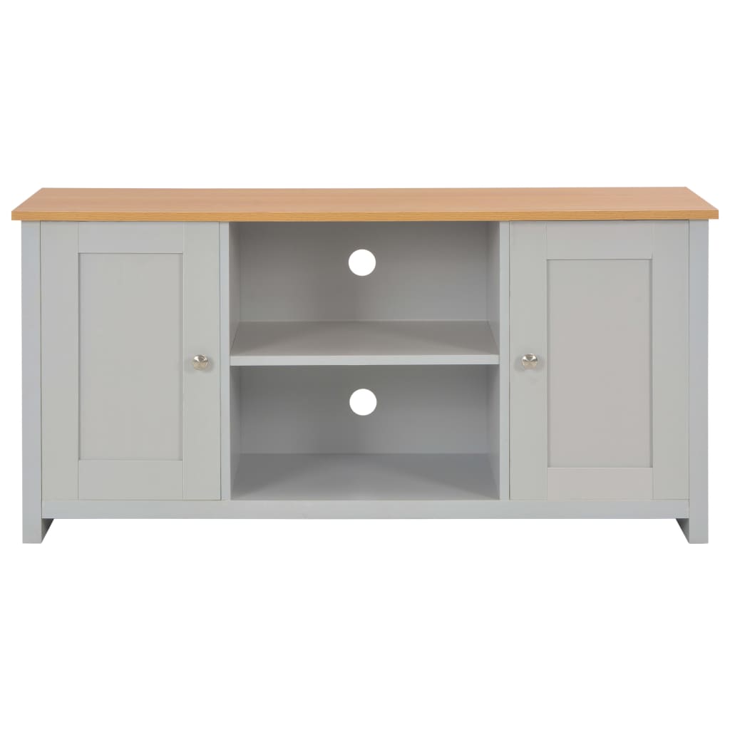 Tv Cabinet Grey 120X39x58 Cm