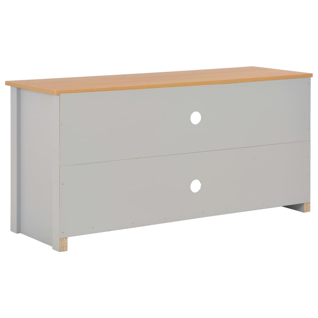 Tv Cabinet Grey 120X39x58 Cm