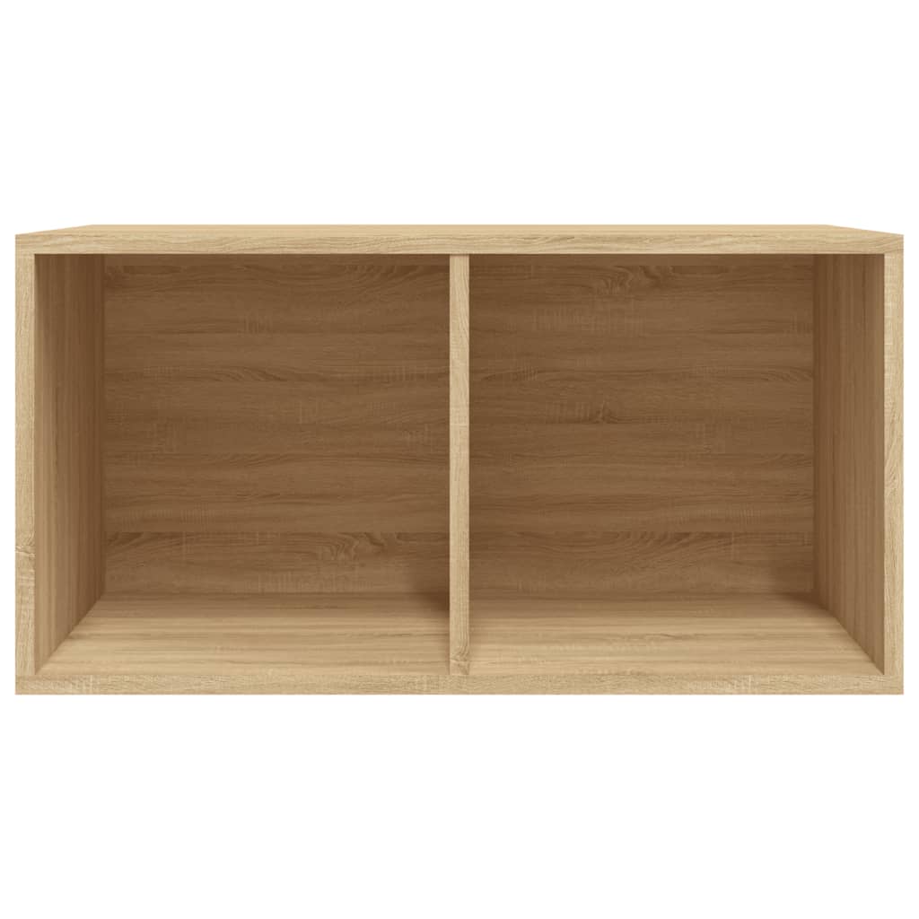 Vinyl Storage Box Sonoma Oak 71X34x36 Cm Engineered Wood