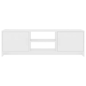 Tv Cabinet White 120X30x37.5 Cm Engineered Wood