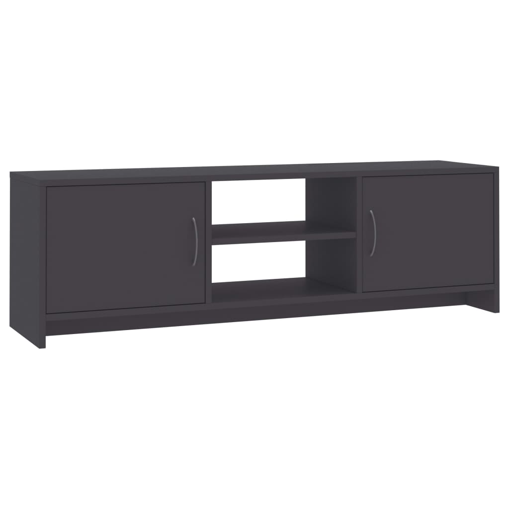 Tv Cabinet Grey 120X30x37.5 Cm Engineered Wood