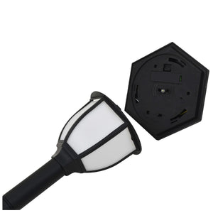 Outdoor Solar Lamps 6 Pcs Led Black