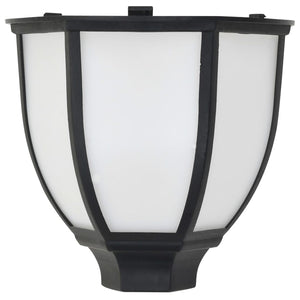 Outdoor Solar Lamps 6 Pcs Led Black