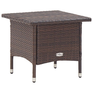 Tea Table 50X50x47 Cm Poly Rattan