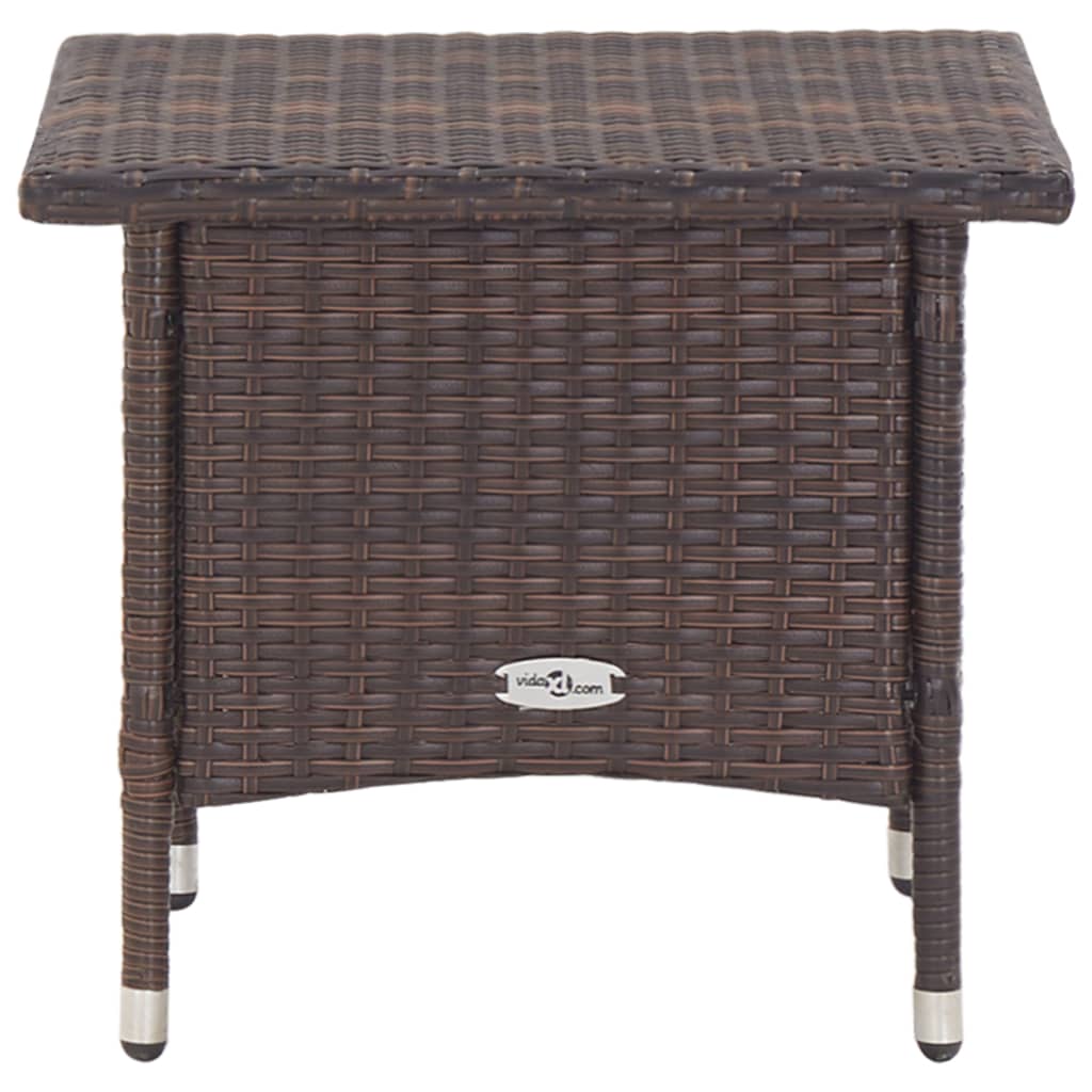 Tea Table 50X50x47 Cm Poly Rattan