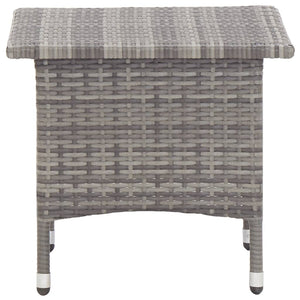 Tea Table 50X50x47 Cm Poly Rattan