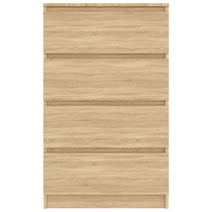 Sideboard Sonoma Oak 60X35x98.5 Cm Engineered Wood