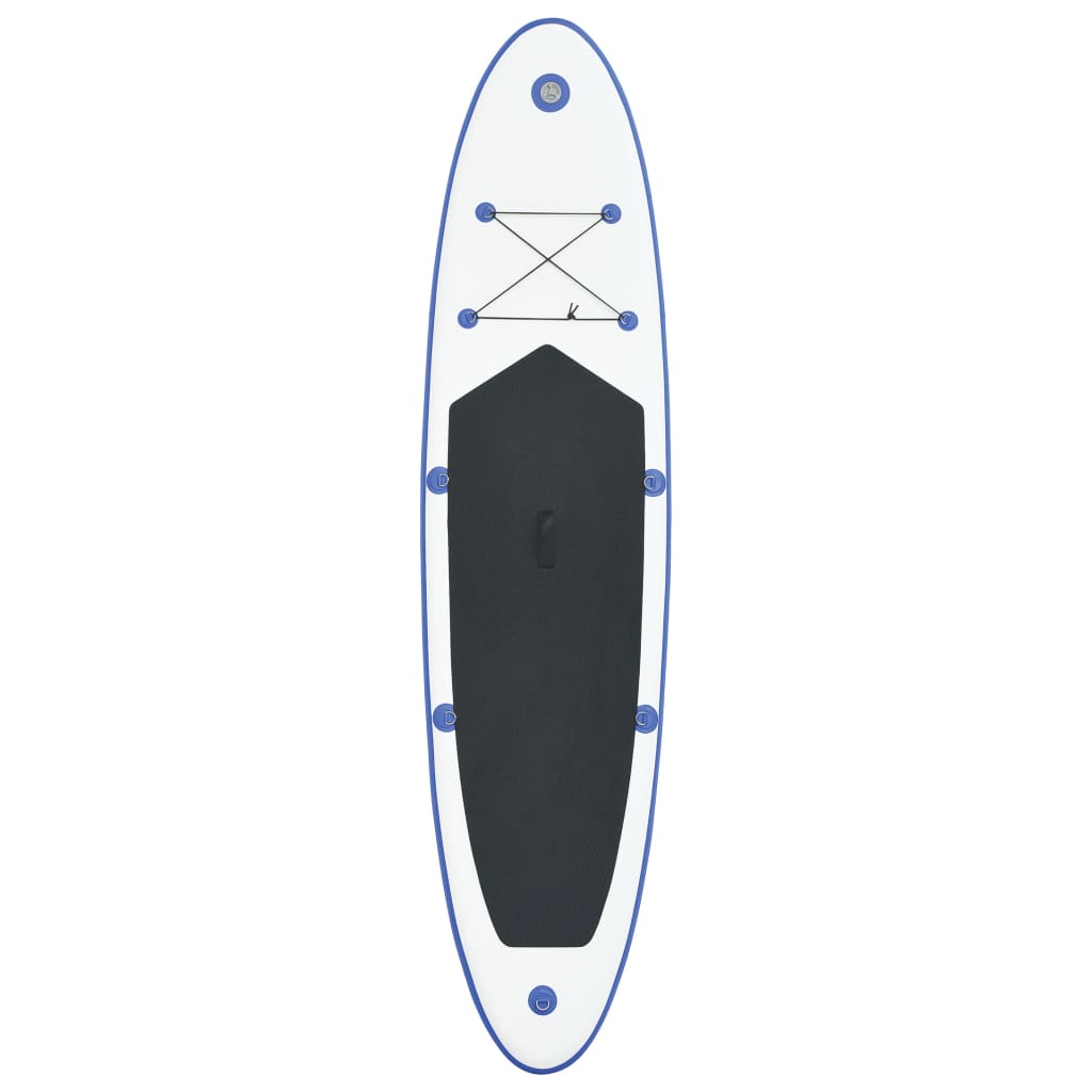 Stand Up Paddle Board Set Sup Surfboard Inflatable Blue And White