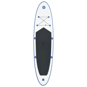 Stand Up Paddle Board Set Sup Surfboard Inflatable Blue And White