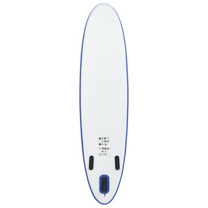 Stand Up Paddle Board Set Sup Surfboard Inflatable Blue And White