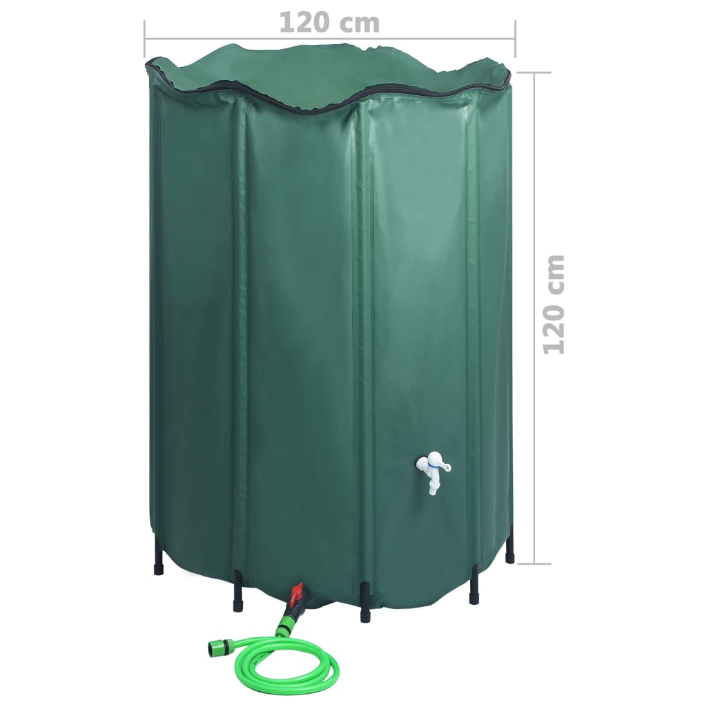 Collapsible Rain Water Tank With Spigot 1350 L