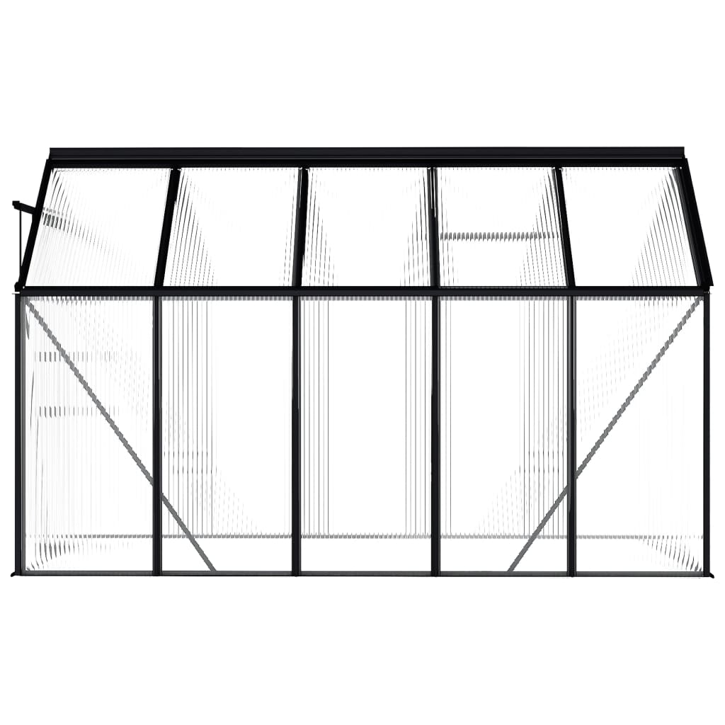 Greenhouse Anthracite Aluminium 5.89 M