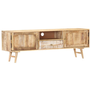 Tv Cabinet 140X30x45 Cm Solid Mango Wood