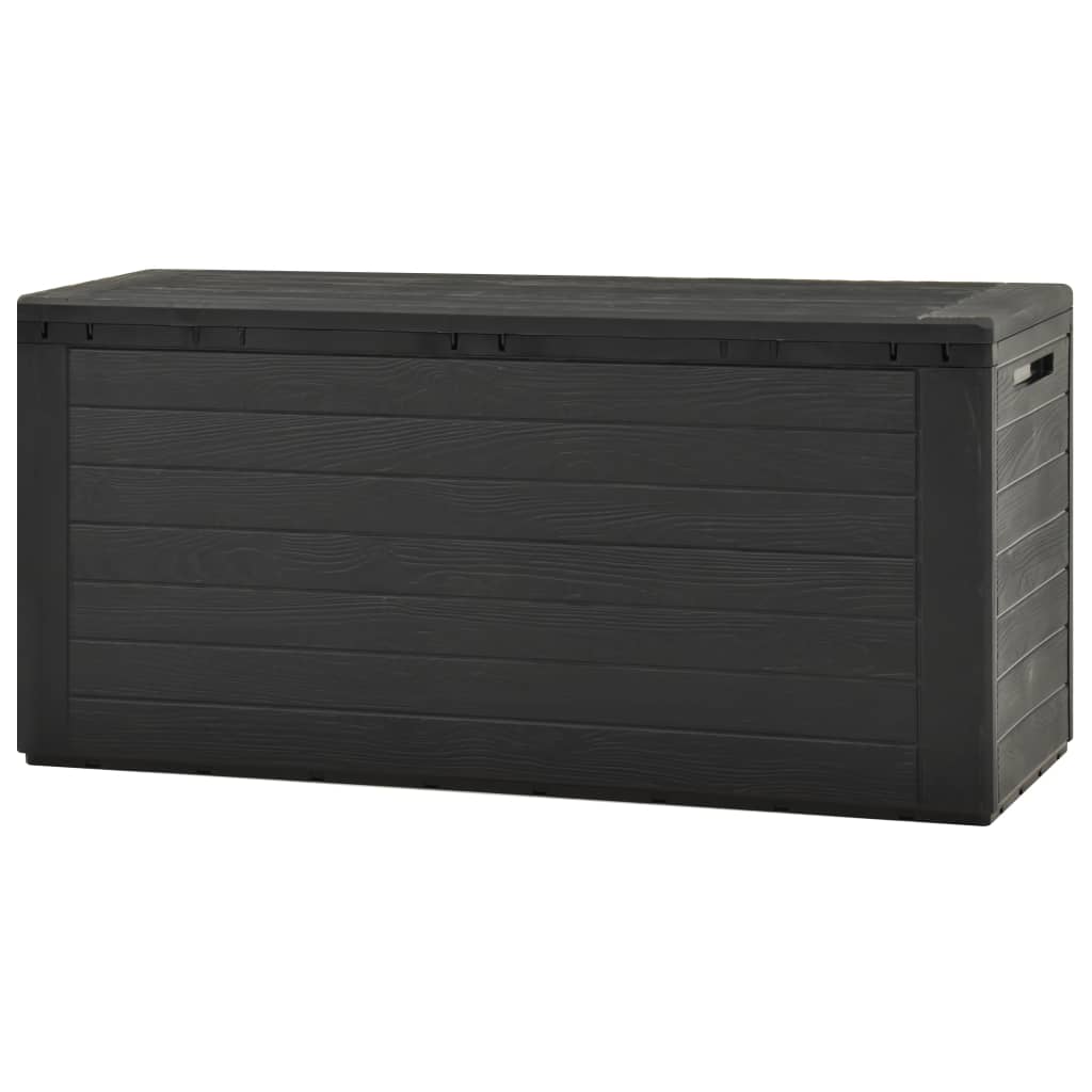 Garden Storage Box Anthracite 116X44x55 Cm