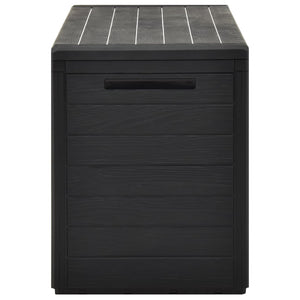 Garden Storage Box Anthracite 116X44x55 Cm