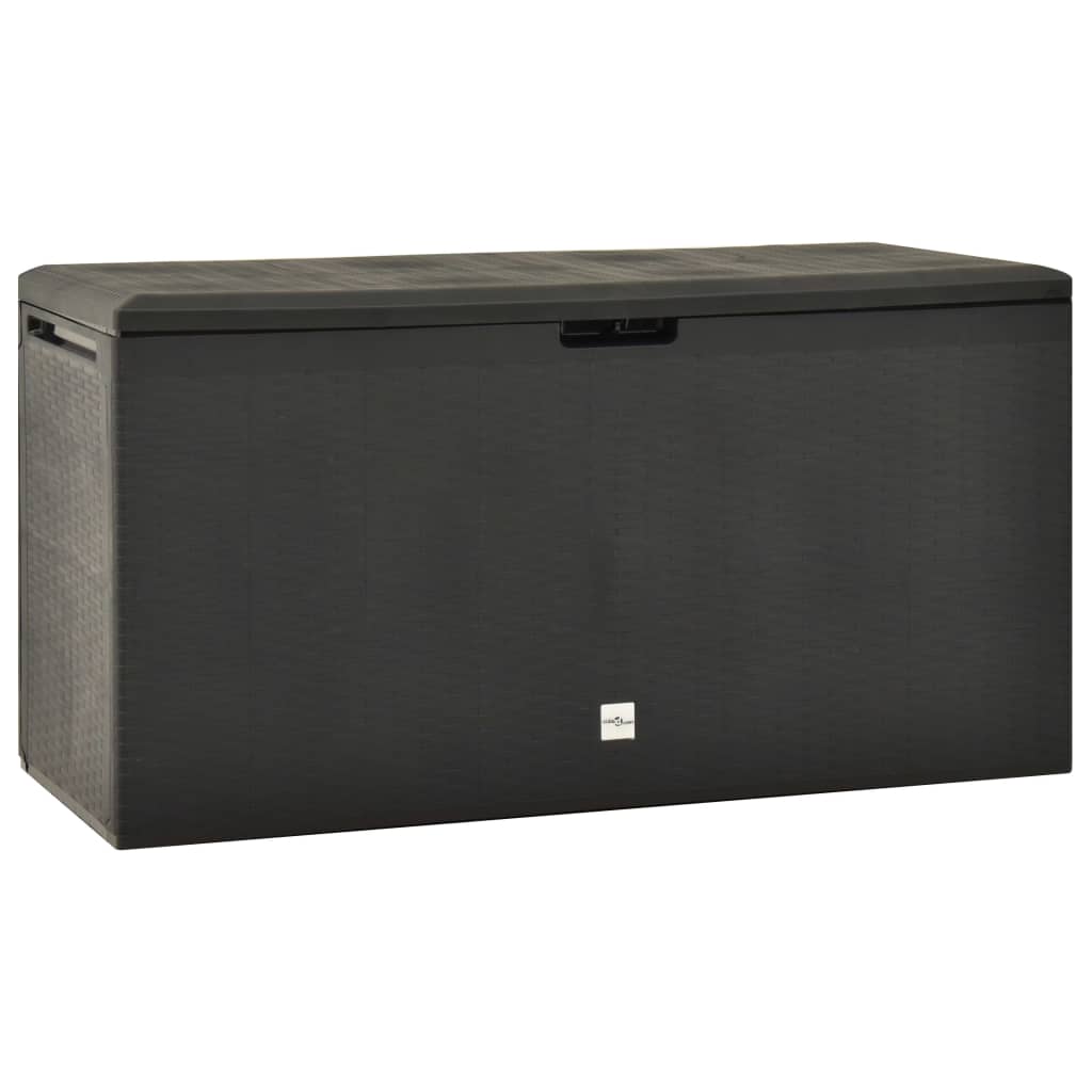 Garden Storage Box Anthracite 114X47x60 Cm