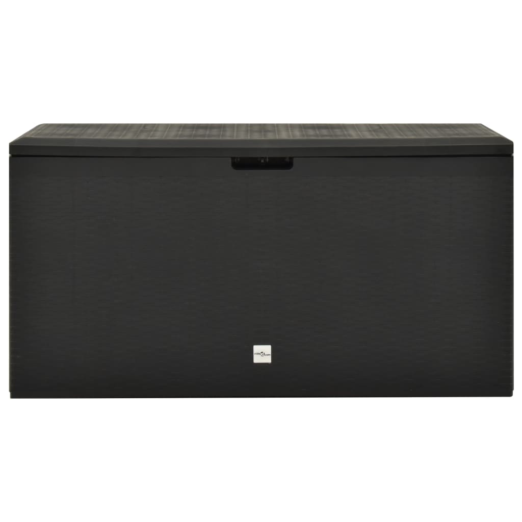 Garden Storage Box Anthracite 114X47x60 Cm