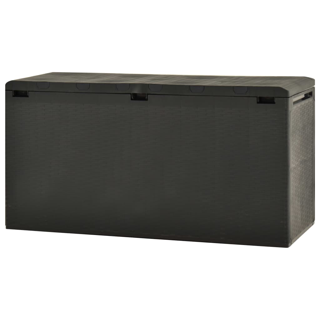 Garden Storage Box Anthracite 114X47x60 Cm