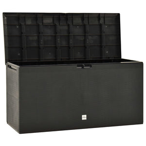 Garden Storage Box Anthracite 114X47x60 Cm