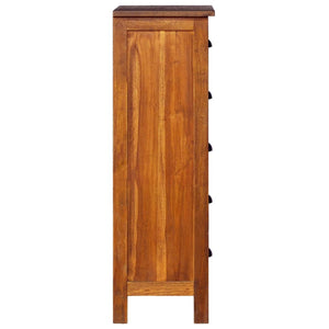 Sideboard 45X35x110 Cm Solid Teak Wood