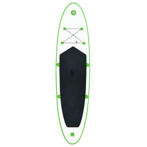 Inflatable Stand Up Paddle Board Set Green And White