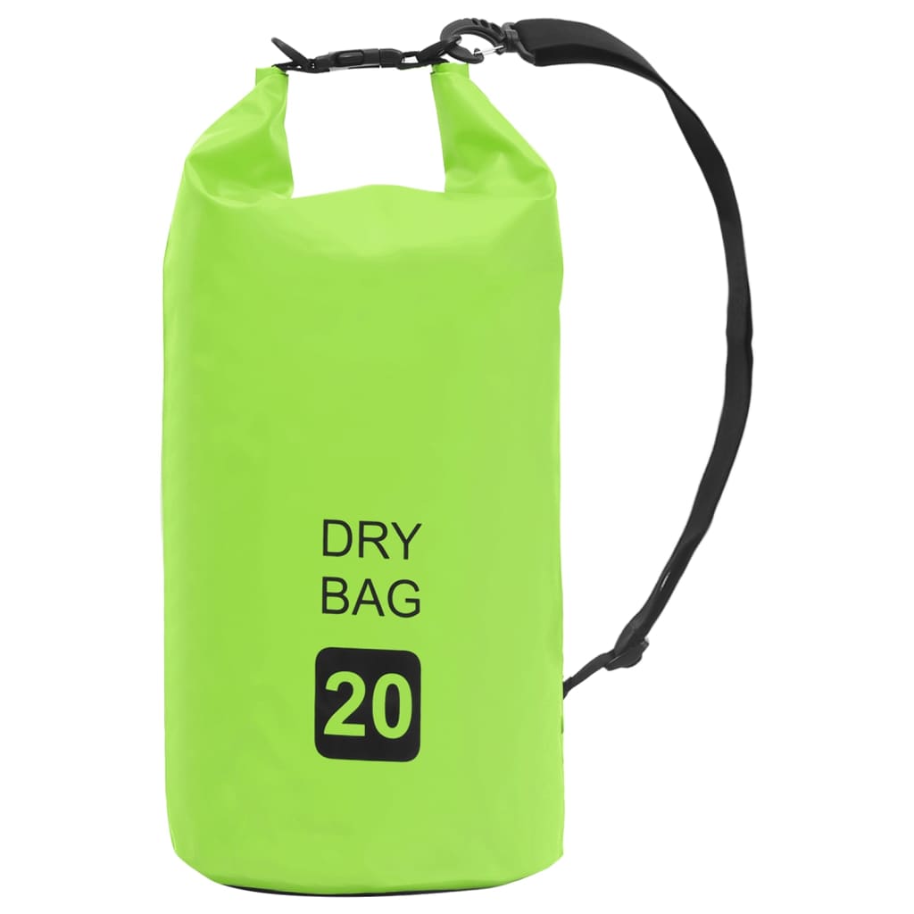 Dry Bag Green 20 L Pvc