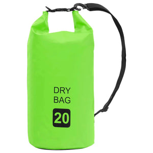 Dry Bag Green 20 L Pvc