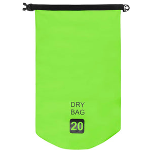 Dry Bag Green 20 L Pvc