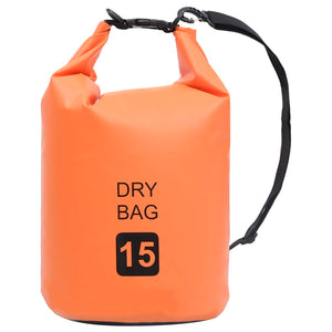 Dry Bag Orange 15 L Pvc