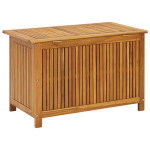 Garden Storage Box 90X50x58 Cm Solid Acacia Wood