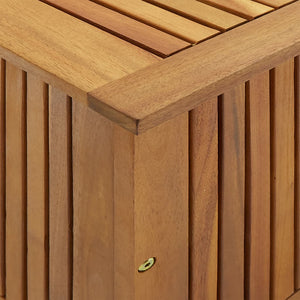 Garden Storage Box 90X50x58 Cm Solid Acacia Wood