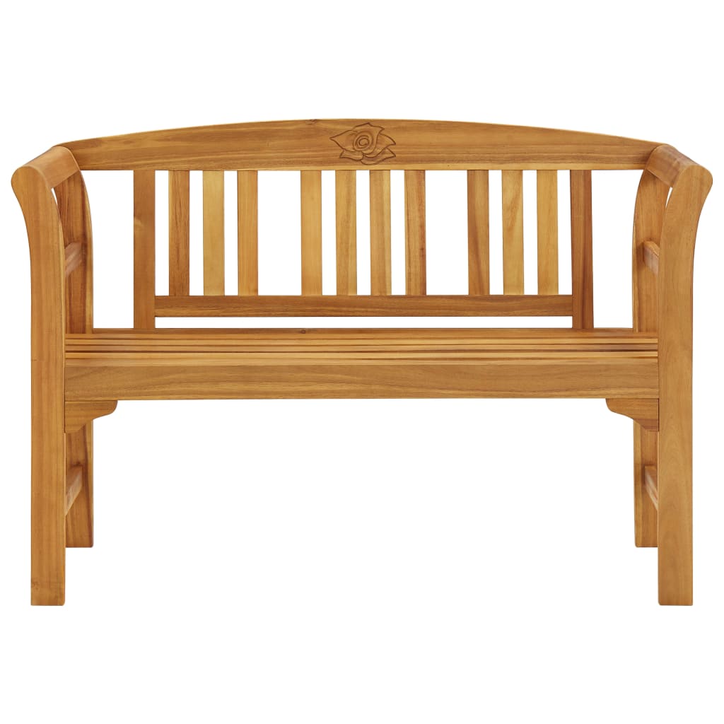 Garden Bench 120 Cm Solid Acacia Wood