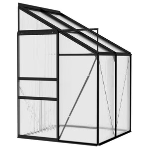 Greenhouse Anthracite Aluminium 2.59 M