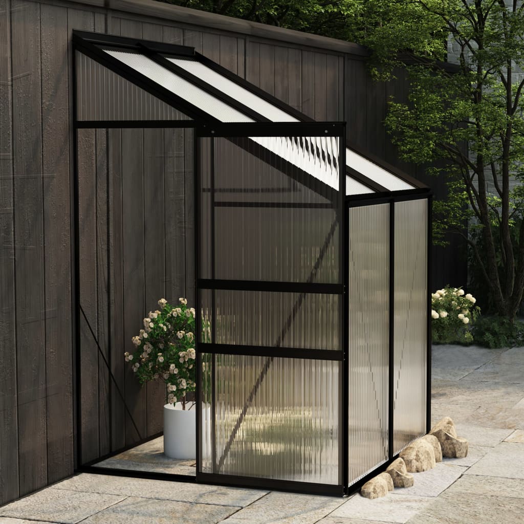 Greenhouse Anthracite Aluminium 2.59 M