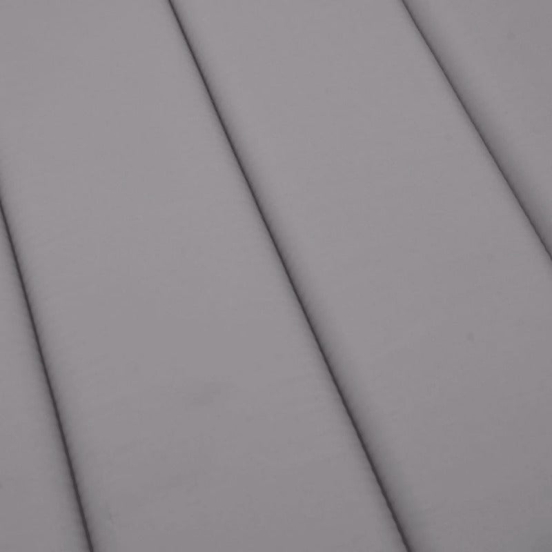 Sun Lounger Cushion Grey 200X60x3cm Oxford Fabric