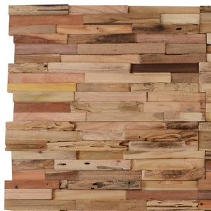 Wall Cladding Panels 10 Pcs 1.03 M Recycled Teak Wood