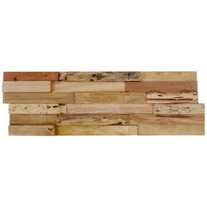 Wall Cladding Panels 10 Pcs 1.03 M Recycled Teak Wood