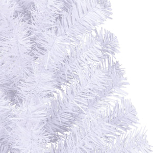 Artificial Half Christmas Tree With Stand White 150 Cm Pvc
