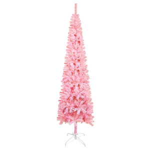 Slim Christmas Tree Pink 150 Cm