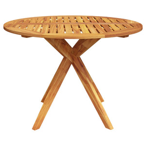 Garden Table 110X110x75 Cm Solid Wood Acacia