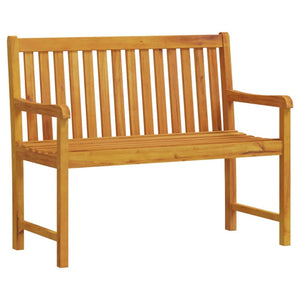 Garden Bench 110 Cm Solid Acacia Wood