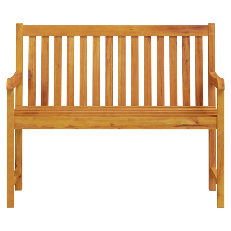 Garden Bench 110 Cm Solid Acacia Wood