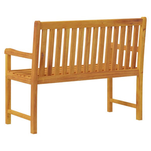 Garden Bench 110 Cm Solid Acacia Wood