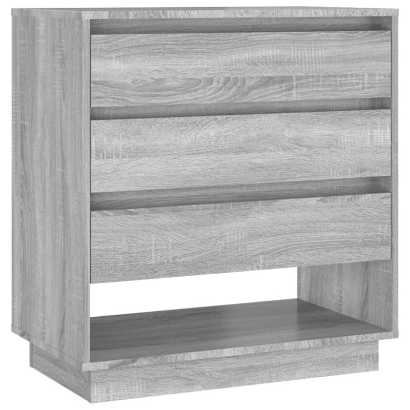 Sideboard Grey Sonoma 70X41x75 Cm Engineered Wood