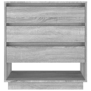 Sideboard Grey Sonoma 70X41x75 Cm Engineered Wood