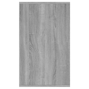 Sideboard Grey Sonoma 135X41x75 Cm Engineered Wood