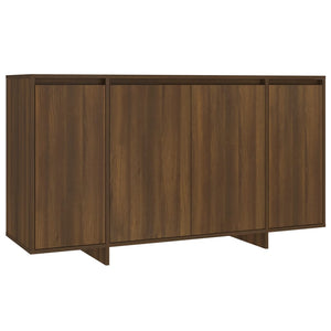 Sideboard Brown Oak 135X41x75 Cm Engineered Wood